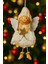 15 cm Peluş Melek Figürü, Yıldız Tutan, Noel Dekor, Sevimli Süs 1