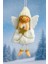 15 cm Peluş Melek Figürü, Yıldız Tutan, Noel Dekor, Sevimli Süs 3