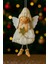 15 cm Peluş Melek Figürü, Yıldız Tutan, Noel Dekor, Sevimli Süs 5