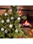 12'li Gümüş Yılbaşı Topu, Çam Ağacı Süsleri, 5 Cm, Noel Dekorasyonu 2