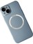 MYT09 iPhone 14 Plus Kılıf Jack Magneticsafe Lens Silikon - Sierra Blue 3
