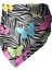 Zebra & Kelebek Desenli Bandana Fular 3