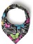 Zebra & Kelebek Desenli Bandana Fular 4