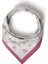 Pembe Çiçek Desenli Bandana Fular 4