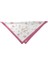 Pembe Çiçek Desenli Bandana Fular 5