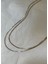 Paslanmaz Çelik 2mm Ince Italyan Zincir 60CM Kolye - Silver 2