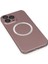 MYT09 iPhone 13 Pro Kılıf Jack Magneticsafe Lens Silikon - Rose Gold 5