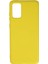 MYT09 Samsung Galaxy S20 Plus Kılıf Nano Içi Kadife Silikon - Sarı 1