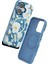 MYT09 iPhone 16 Flower Series Magsafe Kapak - Mavi 1
