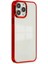 MYT09 iPhone 14 Pro Kılıf Element Silikon - Kırmızı 2