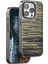 MYT09 iPhone 15 Pro Max Wave Kapak - Koyu Kahve 1