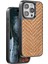 MYT09 iPhone 14 Pro Viper Kapak - Kahverengi 2