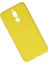 MYT09 Huawei Mate 10 Lite Kılıf Nano Içi Kadife Silikon - Sarı 2
