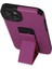 MYT09 iPhone 14 Plus Kılıf Mega Standlı Silikon - Mor 5