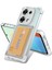 MYT09 Xiaomi Redmi Note 13 Pro 4g Kılıf Kart Şeffaf Silikon - Şeffaf 1