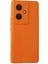 MYT09 Vivo V29 Lite Kılıf Nano Içi Kadife Silikon - Turuncu 1