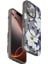 MYT09 iPhone 16 Pro Flower Series Magsafe Kapak - Gri 1