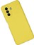 MYT09 Huawei Nova Y70 Kılıf Nano Içi Kadife Silikon - Sarı 3