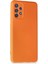 MYT09 Samsung Galaxy A32 Kılıf Nano Içi Kadife Silikon - Turuncu 2