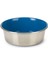Mtxdpn Beeztees Köpek Mama Su Kabı, Paslanmaz Çelik, Içi Mavi, 20CM, 1,9l 1