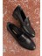 Hakiki Deri Kadın Klasik loafer MD.236 - Siyah - 39 Siyah 2
