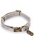 Mtxdpn Beeztees Dbl Köpek Tasması, Kadife, Gri, 20-30CM, 10MM 1