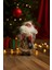 Renkli 25 cm Noel Baba Hareketli Işıklı Müzikli Figür 4