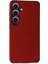 MYT09 Samsung Galaxy S24 Kılıf Loop Deri Silikon - Kırmızı 1