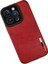 MYT09 iPhone 14 Pro Kılıf Loop Deri Silikon - Kırmızı 3