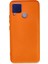 MYT09 Realme C15 Kılıf Nano Içi Kadife Silikon - Turuncu 1
