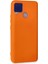 MYT09 Realme C15 Kılıf Nano Içi Kadife Silikon - Turuncu 3