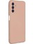 MYT09 Samsung Galaxy A04S Kılıf Nano Içi Kadife Silikon - Pudra 2