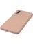 MYT09 Samsung Galaxy A04S Kılıf Nano Içi Kadife Silikon - Pudra 5