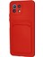 MYT09 Xiaomi Mi 11 Lite Kılıf Kelvin Kartvizitli Silikon - Kırmızı 3