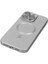 MYT09 iPhone 13 Pro Kılıf Moshi Lens Magneticsafe Silikon - Gümüş 4