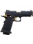 Aw HX2711 4.3" Hi-Capa Slide Cut Compact Black & Gold Gbb Airsoft Tabanca 1