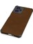 MYT09 Xiaomi Redmi Note 12 5g Kılıf Loop Deri Silikon - Kahverengi 4