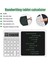 Çok Amaçlı Digital Hesap Makinesi LCD Ekran Yazma Tableti Ofis Okul Için Silinebilir El Yazısı Not Defteri 2
