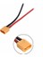XT60 Erkek Lipo Pil Şarj Kablosu 15 cm 2,5mm Siaf Silikon Kablolu 1
