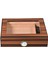 Cigarol Parlak Kahverengi Camlı Humidor Puro Kutusu RC09 2