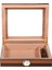 Cigarol Parlak Kahverengi Camlı Humidor Puro Kutusu RC09 3
