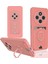 MYT09 Xiaomi Redmi 14C Kılıf Zuma Kartvizitli Yüzüklü Silikon - Pembe 1
