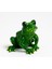 Yeşil El Yapımı Kurbağa Biblo 4