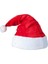 Kırmızı Kadife Peluş Noel Baba Şapkası, Yılbaşı Eğlencesi Için Şık ve Rahat Kullanım 1