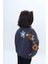 Kız Çocuk Arka Kol Baskılı Çiçekli Sweatshirt 4
