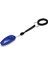 Sptrns Beeztees Köpek Eğitim Düdüğü ve Klikırı, Karabina ve Bağlama Kordonlu, Mavi, 7X3X2CM 1