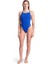 Women's Swimsuit Lace Back Solid Kadın Yüzücü Mayo 004651702 3