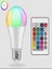 Uzaktan Kumandalı Renk Değiştiren Ampul Rgb 9W Beyaz Dahil 1
