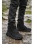 Siyah Nubuk Su Geçirmez Unisex Outdoor Bot G2041 G 3