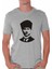 Baskılı Atatürk Kadın Erkek Unisex Bisiklet Yaka Baskılı T-Shirt Siyah Beyaz Gri Tshirt Tişört 1